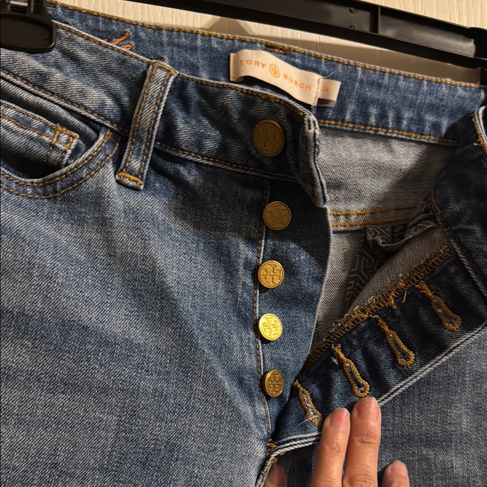 Tory Burch Women's Blue Jeans